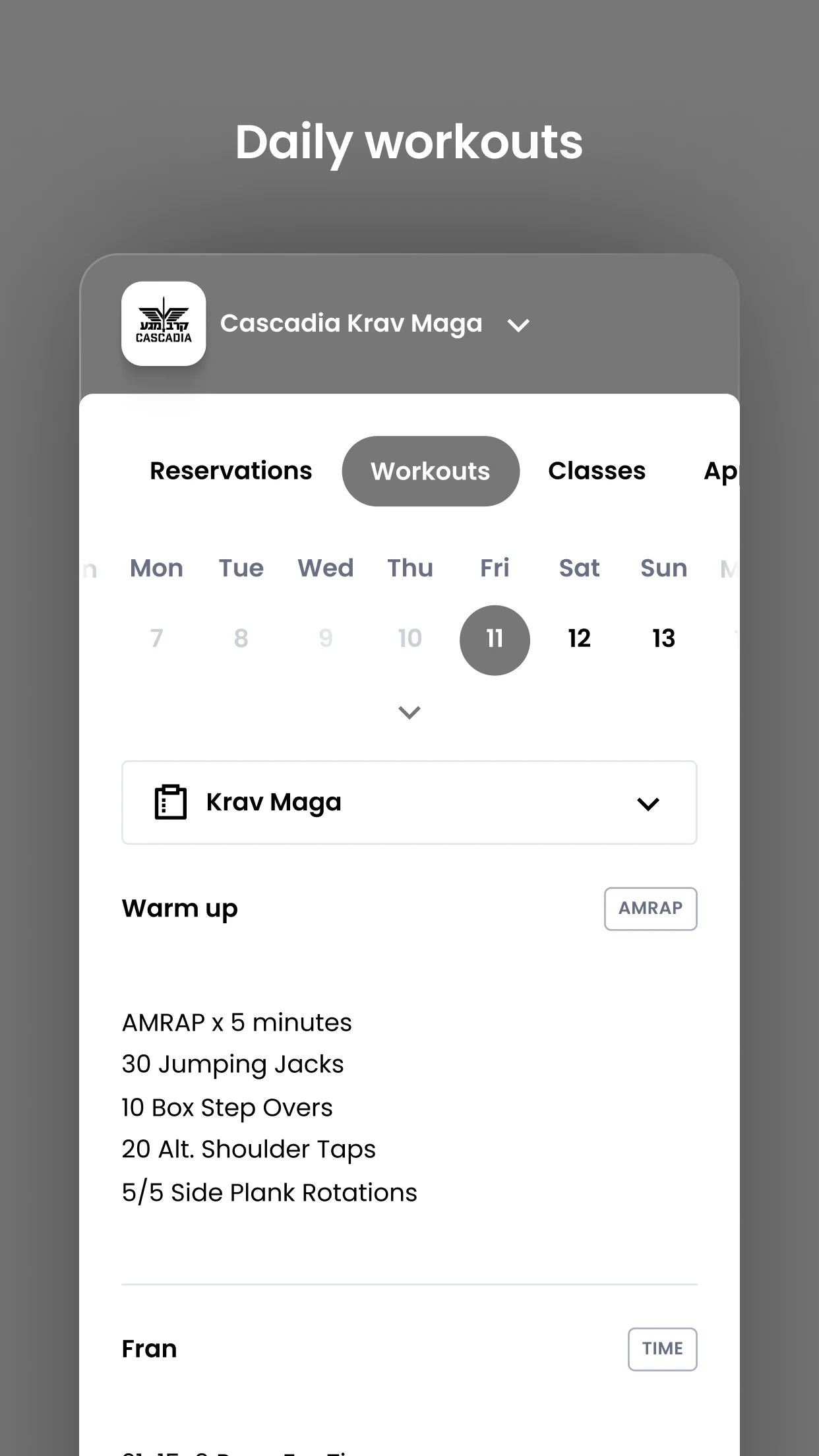 Cascadia Krav Maga screenshot